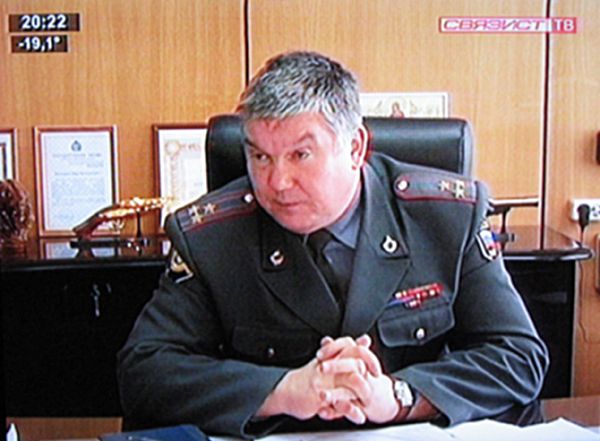 Начальник Кстовского УВД Игорь Киселев в феврале 2011 года.