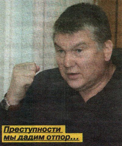 Начальник Кстовского УВД Игорь Киселев.